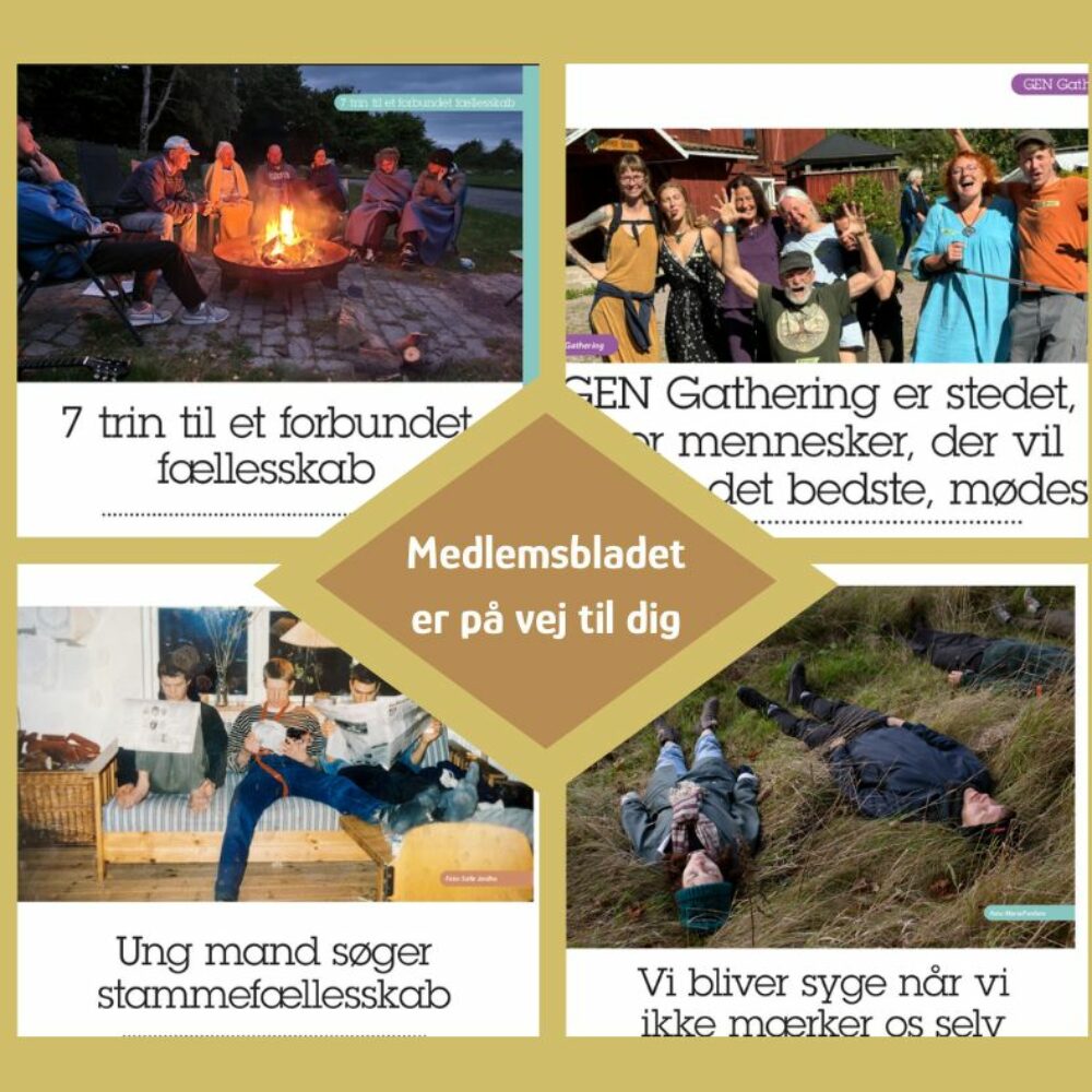 Årets medlemsblad er på vej til dig